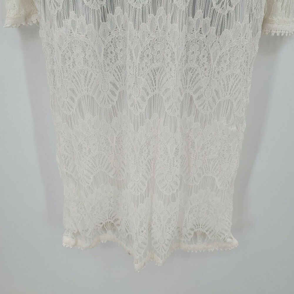 Love by Design Long Sleeve Lace Lined Midi Dress - Picture 5 of 8